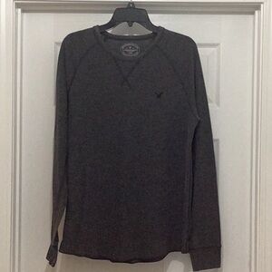 American Eagle Outfitters Charcoal Top